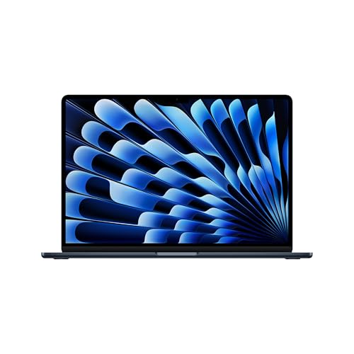 Apple 2025 MacBook Air 15-inch...age Camera, Touch ID; Midnight - down 7.15% (£100.00) to £1,299.00 from £1,399.00