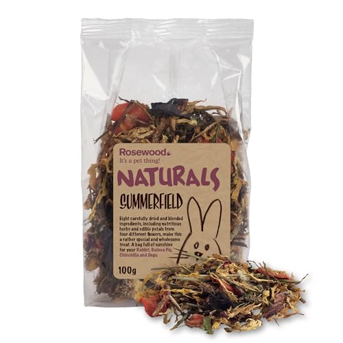 Rosewood Naturals Summerfield ...gus, Hamster and Gerbils, 100g - down 40.00% (£1.30) to £1.95 from £3.25