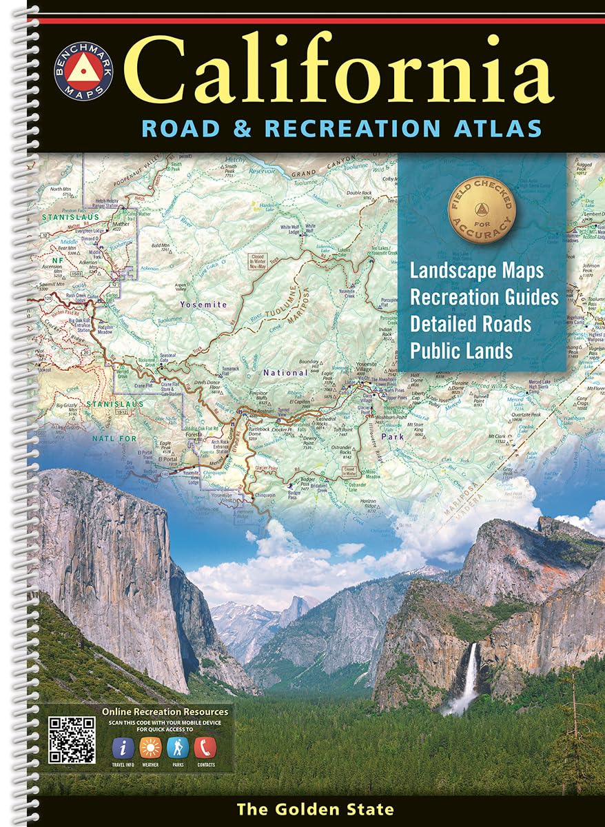 California Road and Recreation Atlas - down 16.67% (£4.59) to £22.95 from £27.54