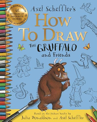 How to Draw The Gruffalo and F...cters with step-by-step guides - down 14.96% (£1.30) to £7.39 from £8.69