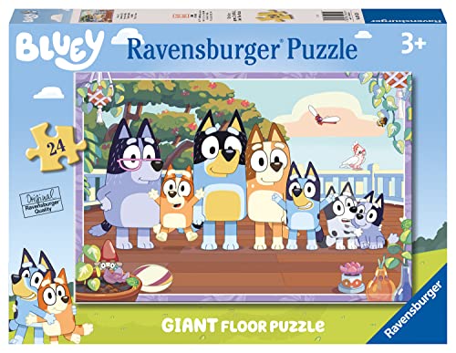 Ravensburger Bluey 24 Piece Gi... Years Up - Gifts for Toddlers - down 37.44% (£3.89) to £6.50 from £10.39
