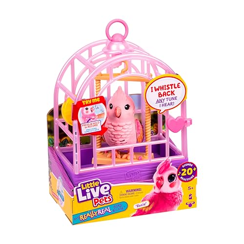 Little Live Pets My Really Rea...Whistles Back, Carry & Display - down 22.23% (£4.00) to £13.99 from £17.99