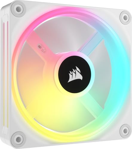 Corsair iCUE LINK QX120 RGB 12...ic Dome RGB Single Fan - White - down 39.59% (£13.10) to £19.99 from £33.09