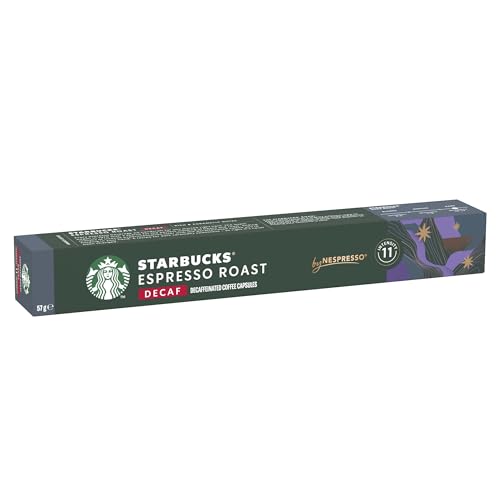 STARBUCKS Decaf Espresso Roast... Coffee Capsules (10 Capsules) - down 18.70% (£0.69) to £3.00 from £3.69