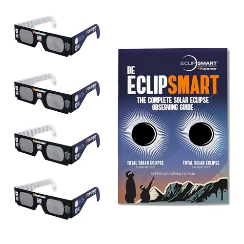 Celestron EclipSmart Solar Ecl... Eclipse Glasses and Guidebook - down 15.40% (£2.00) to £10.99 from £12.99