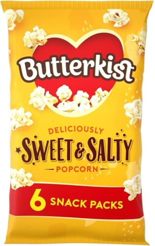 Butterkist - SWEET & SALTY pop...ours, Suitable for Vegetarians - down 18.47% (£0.29) to £1.28 from £1.57
