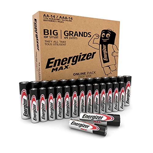 Energizer Max - AA + AAA Batte... Shelf Life [Amazon Exclusive] - down 25.36% (£3.92) to £11.54 from £15.46