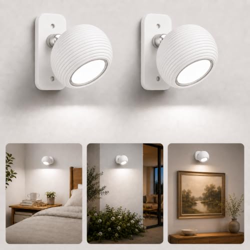 LuminexDesigns Rechargeable Cordless Wall Light AURI CX02 - down 9.99% (£1.15) to £10.36 from £11.51