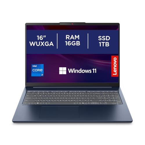 Lenovo IdeaPad Slim 5 | 16 inc... Windows 11 Home | Cosmic Blue - down 33.75% (£270.00) to £529.99 from £799.99