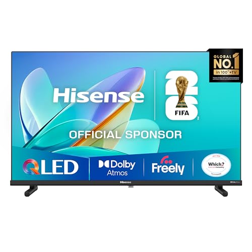 Hisense 40" 40E5QTUK QLED FHD ...ly, Disney +, YouTube, Netflix - down 17.02% (£40.00) to £195.00 from £235.00