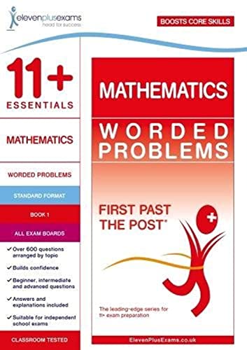 11+ Essentials Mathematics: Wo...s Book 1 (First Past the Post) - down 21.08% (£1.80) to £6.74 from £8.54