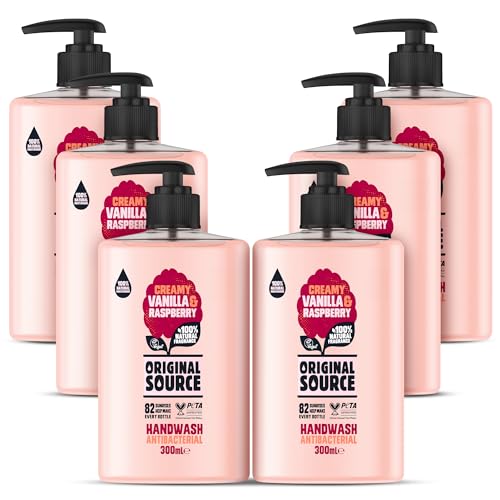Original Source Vanilla Milk a...isers, Multipack of 6 x 300 ml - down 44.03% (£4.72) to £6.00 from £10.72