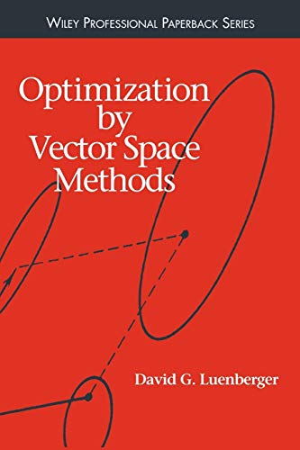 Optimization by Vector Space Methods (Wiley Professional) - down 8.54% (£4.46) to £47.76 from £52.22