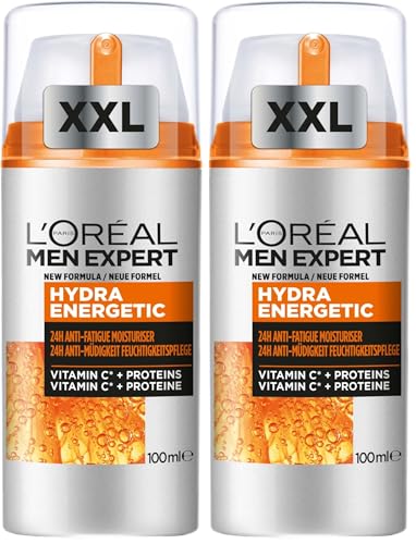 L'Oreal Men Expert Anti-Fatigu...ates Skin, [100ml] (Pack of 2) - down 38.44% (£9.98) to £15.98 from £25.96