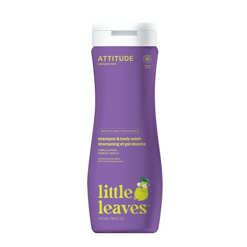 ATTITUDE Shampoo and Body Wash...egan, Vanilla and Pear, 473 mL - down 48.64% (£7.50) to £7.92 from £15.42
