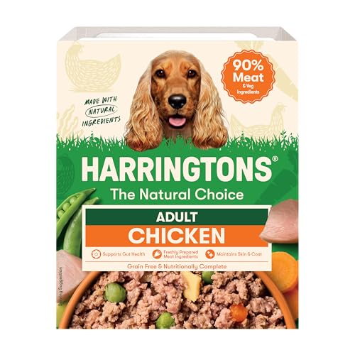 Harringtons Complete Wet Adult... Trays Chicken & Potato 8x400g - down 9.84% (£0.75) to £6.87 from £7.62