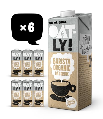 OATLY Organic Barista Oat Drink Long Life 6x1Litre - down 30.77% (£4.00) to £9.00 from £13.00