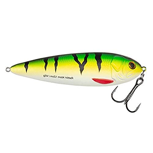 Abu Garcia Rattlin' Atom Pike ... Perch Fishing Lure 12cm Perch - down 45.73% (£3.80) to £4.51 from £8.31