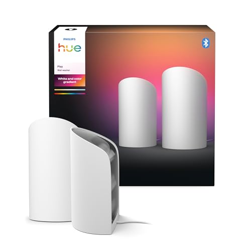 Philips Hue Play Smart Wall Wa...ome & Google Assistant, 2-Pack - down 15.00% (£44.99) to £255.00 from £299.99