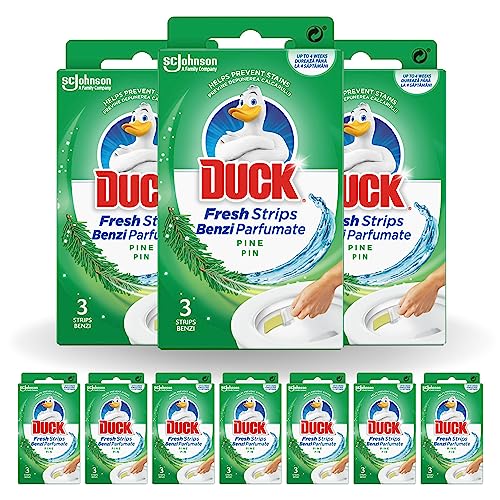 Duck Toilet Fresh Strips, Toil..., Pine, Pack of 10 (30 Strips) - down 57.86% (£10.97) to £7.99 from £18.96