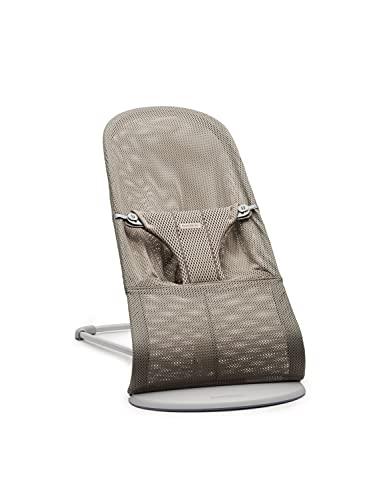 BabyBjörn Bouncer Bliss, Mesh, Grey Beige - down 21.48% (£45.10) to £164.90 from £210.00