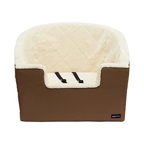 Amazon Basics Dog Car Seat, Pe...ge, Tan, 45.7 x 55.8 x 40.6 cm - down 10.00% (£4.34) to £39.04 from £43.38