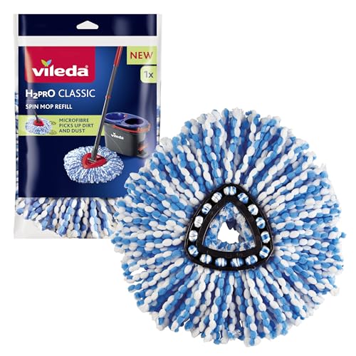 Vileda H2PrO Spin Mop Head Ref...wn as Vileda RinseClean Refill - down 24.91% (£1.99) to £6.00 from £7.99