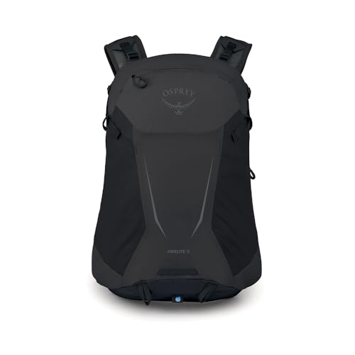 Osprey Hikelite Unisex Hiking Bag, 18L, Raven Black - down 24.45% (£22.00) to £67.99 from £89.99