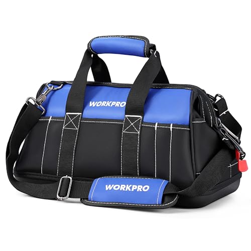 WORKPRO 16-inch Heavy-Duty Tool Bag 40x 22x 26 cm - down 80.79% (£63.87) to £15.19 from £79.06