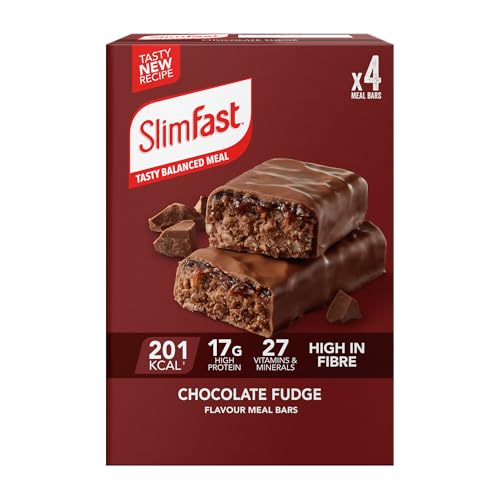SlimFast Meal Replacement Snac...rfect On The Go • 4 x 60g Bars - down 33.38% (£2.67) to £5.33 from £8.00