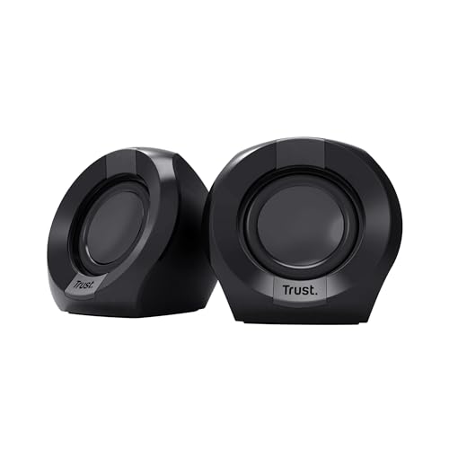 Trust Polo Compact PC Speakers... for PC Desktop/Laptop - Black - down 18.68% (£2.80) to £12.19 from £14.99