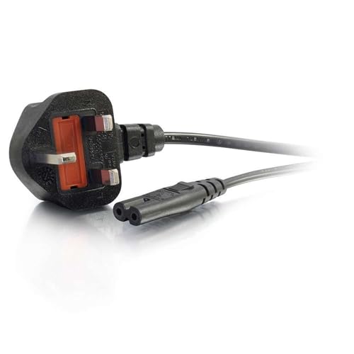C2G 80612 2m C7 Power Cable (B...IEC 60320C7) Power Cord, Black - down 14.41% (£0.84) to £4.99 from £5.83