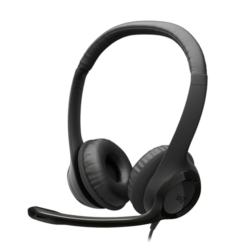 Logitech H390 Wired Headset for PC/Laptop - down 25.94% (£7.00) to £19.99 from £26.99