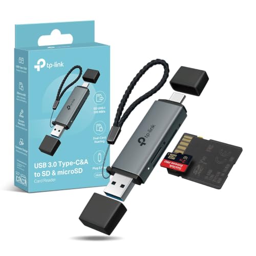 TP-Link UA430D USB 3.0 SD & mi...er, USB Type-C & USB-A Adapter - down 40.85% (£5.51) to £7.98 from £13.49