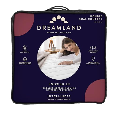 Dreamland Electric Mattress Pr... Machine Washable, 190 x 137cm - down 25.00% (£35.00) to £104.99 from £139.99