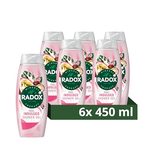 Radox Mineral Therapy Feel Ind...-boosting experience 6x 450 ml - down 25.50% (£3.06) to £8.94 from £12.00