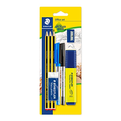 STAEDTLER 60 BK-4 Noris Office...ighlighter, Eraser & Sharpener - down 50.00% (£2.50) to £2.50 from £5.00