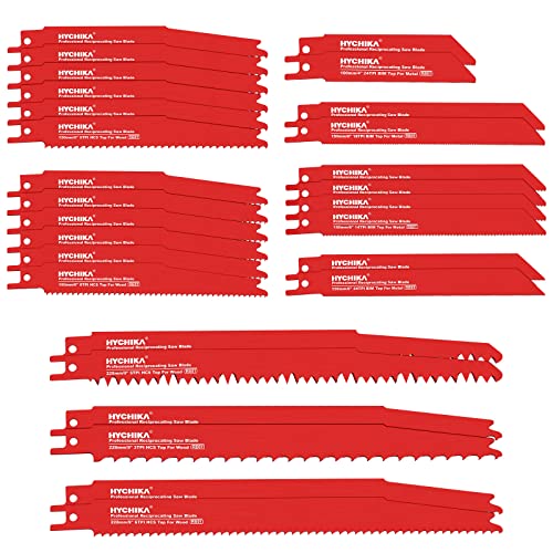 HYCHIKA 32 PCS Reciprocating S...des Set, for fast Wood Cutting - down 26.46% (£5.18) to £14.40 from £19.58