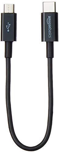 Amazon Basics USB-C to Micro U...for Smartphone, 15.2 cm, Black - down 25.56% (£1.37) to £3.99 from £5.36