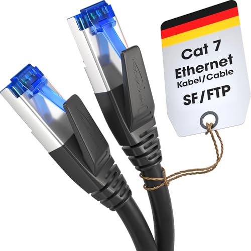 KabelDirekt – Cat 7 Network Cable 10Gbps – 15m - down 9.98% (£1.46) to £13.17 from £14.63
