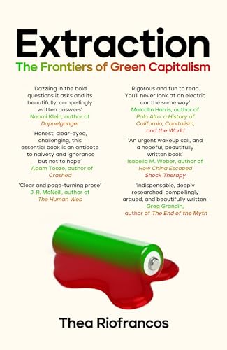 Extraction: The Frontiers of Green Capitalism - down 6.49% (£1.00) to £14.41 from £15.41