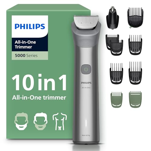 Philips Multigroom 5000 Series...s (0.5-16 mm), Model MG5918/15 - down 30.90% (£16.99) to £38.00 from £54.99