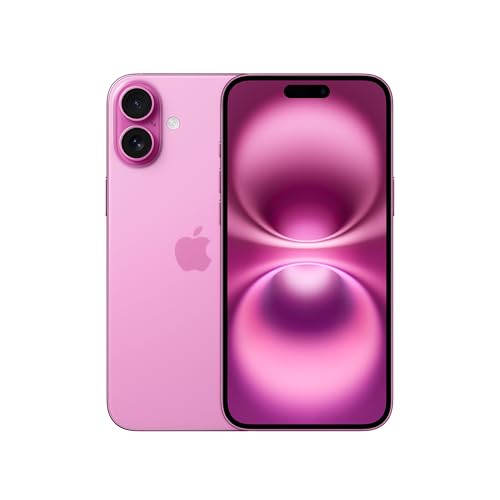 Apple iPhone 16 Plus 128 GB: 5...Life. Works with AirPods; Pink - down 10.00% (£79.90) to £719.10 from £799.00