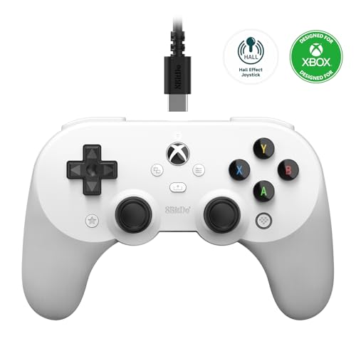 8Bitdo Pro 2 Wired Controller ... - Officially Licensed (White) - down 25.23% (£11.47) to £33.99 from £45.46