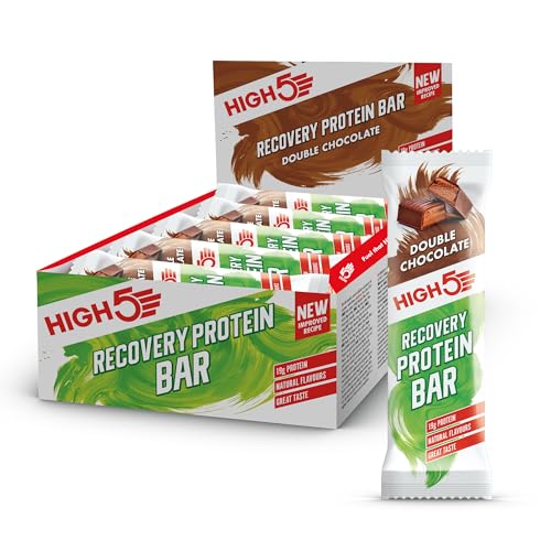 HIGH5 Recovery Protein Bars - ...olate, 12 x 50g Recovery Bars) - down 8.66% (£1.75) to £18.45 from £20.20