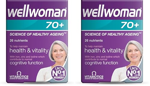 Wellwoman Multivitamin Tablets...70 Years, 120 Count(Pack of 2) - down 37.19% (£5.92) to £10.00 from £15.92