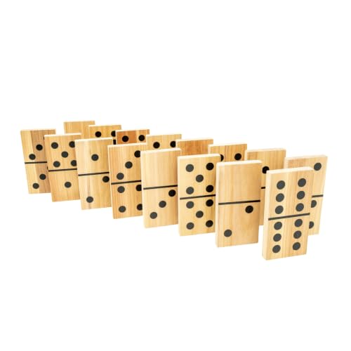 TP Toys Giant Wooden Dominoes ...utdoor Play made with FSC Wood - down 20.71% (£2.61) to £9.99 from £12.60