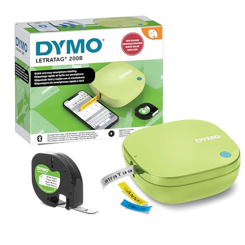 Dymo LetraTag 200B Bluetooth L... Label Tape | Pistachio Yellow - down 14.73% (£3.97) to £22.99 from £26.96