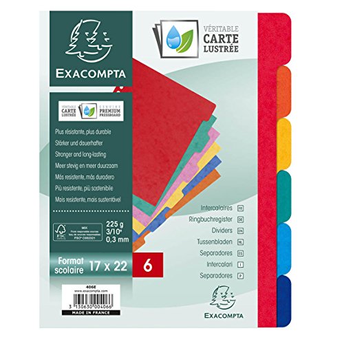 Exacompta - Ref 406E - Nature ...FSC-Certified - Multi-Coloured - down 38.76% (£0.81) to £1.28 from £2.09