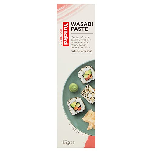 Yutaka Wasabi Paste 43g | Auth... Dressings, Sauces & Marinades - down 79.83% (£7.32) to £1.85 from £9.17